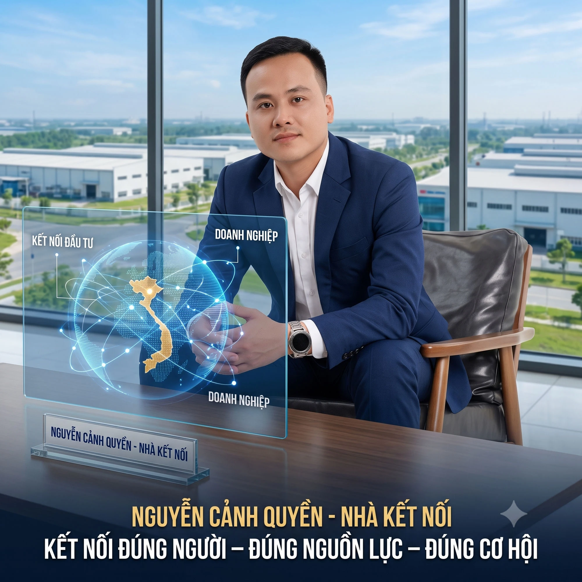 Nguyễn Cảnh Quyền — Nhà kết nối: đúng người, đúng nguồn lực, đúng cơ hội