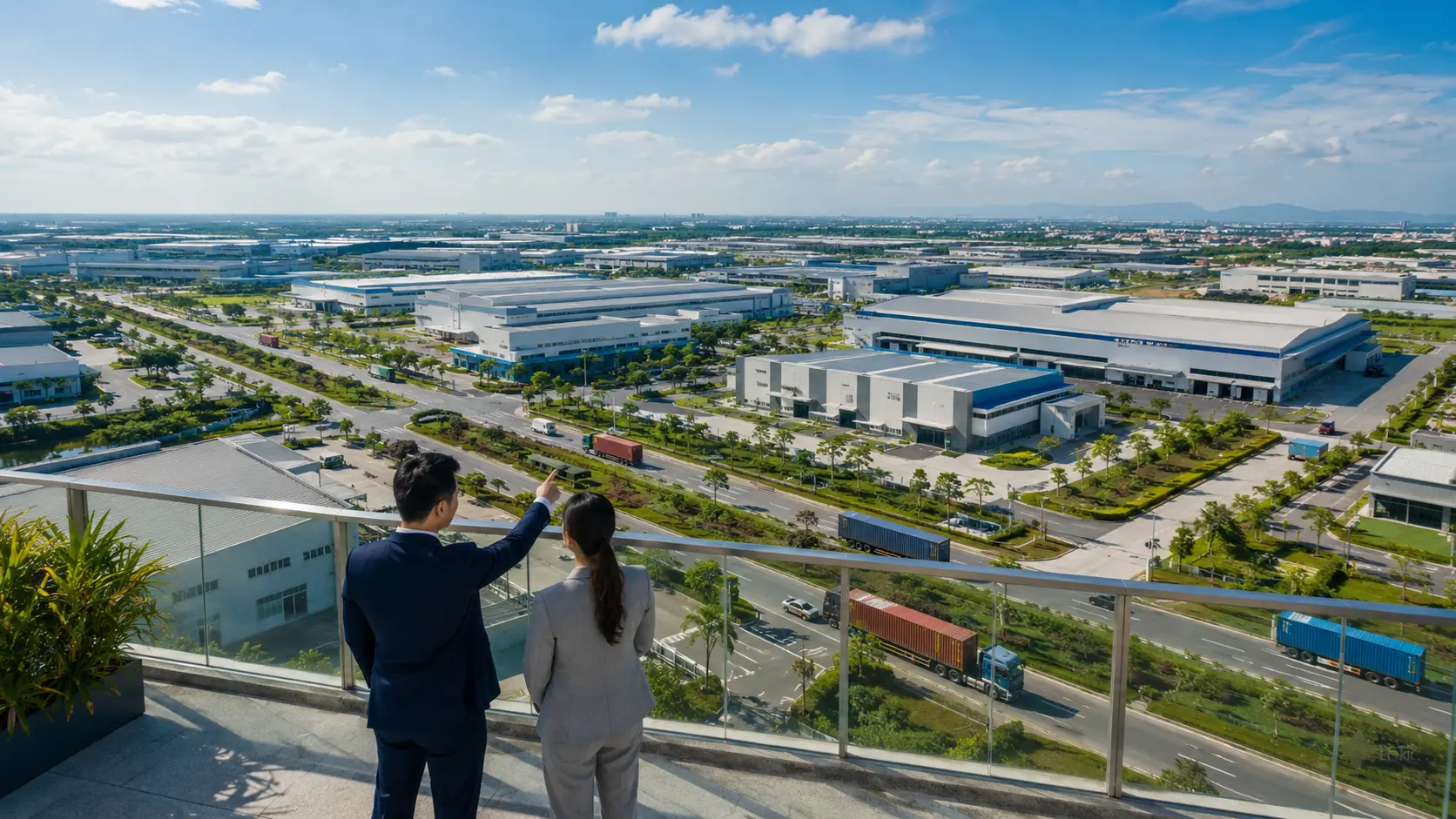 Kết nối bất động sản công nghiệp Khảo sát khu công nghiệp và kết nối bất động sản công nghiệp